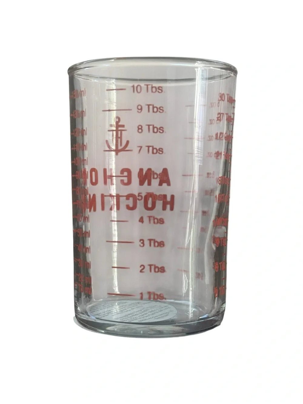 Anchor Hocking Measuring Cup 5oz Glass Kitchen Use Only Made in USA NEW
